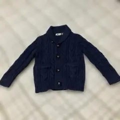 SIPS 紺色カーディガン　90