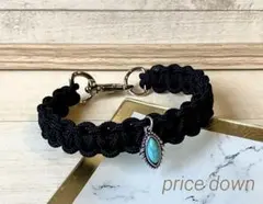 パラコード チョーカー（ブラック）