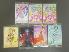 プリキュアウエハースカード 7枚セット スマイルプリキュア 集合