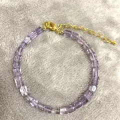 アメジストブレスレット