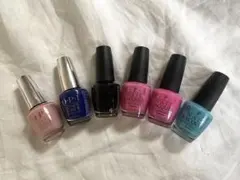【Black様専用】OPI ネイルラッカー　ネイリスト検定　6本セット