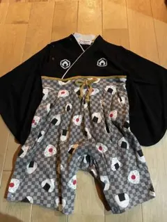 KOTOBUKIEN おにぎり柄 袴ロンパース　90サイズ