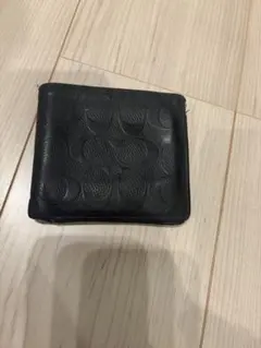 COACH 二つ折り財布 ブラック シグネチャーのサムネイル