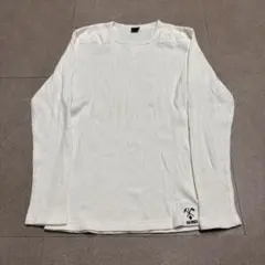 Avirex アビレックス　ロンt 長袖　tシャツ　サーマル　白　ホワイト　Mのサムネイル