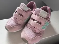 ★ニューバランス313 キッズ　スニーカー　18cm ピンク
