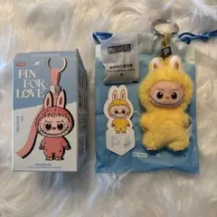 m*a様 LABUBU PIN FOR LOVE P イニシャル　ミニラブブ