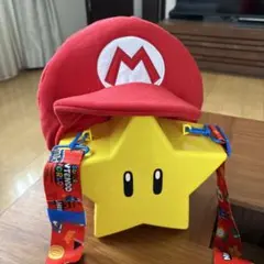 マリオ帽子とスター ポップコーンバケツセット - メルカリ