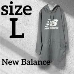 New Balance ワンピース パーカー スウェット レディース サイズL