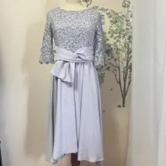 クリーニング済み　ASHILL オケージョンドレス　パーティドレス　レース　M