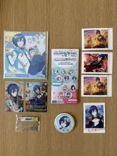 【即日発送】プロジェクトセカイ　Kaito プロセカ　ローソン　缶バッジ　セット