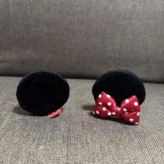 ミニーマウス 耳ピン