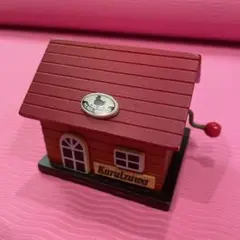 Karuizawa オルゴール 赤い家の形