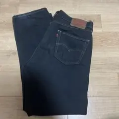 後染め　W34L30 Levi's 505 ブラックデニム