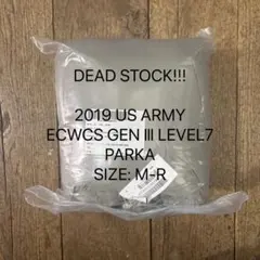 デッドストック!! ECWCS GEN Ⅲ LEVEL7 パーカー