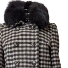 ダブルブレスト ピーコート