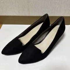 ダブルエーオリエンタルトラフィック 黒パンプス 24㎝のサムネイル