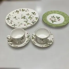 つ*ね様 WEDG WOOD Wild strawberry食器セット 6点のサムネイル