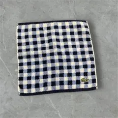 LACOSTE ラコステ タオルハンカチ チェック柄 約21×21のサムネイル