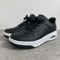 スケッチャーズ スリップインズ スニーカー ウノ レザー 黒