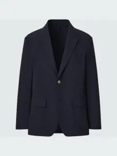 2WAYストレッチブレザー（袖丈着丈標準）M ネイビー