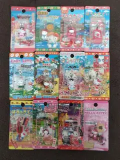 Hello Kittyハローキティ 四国地方限定ファスナーストラップ12種セット