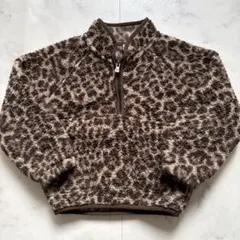 baby GAP レオパード柄 フリースジャケット 4歳用　105cm