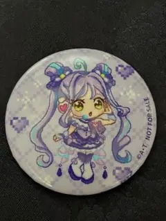 キミとアイドルプリキュア ドットアート ノベルティ缶バッジ キュンキュン
