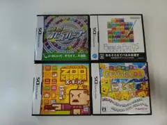 Nintendo DS パズルゲーム 4本セット まとめ売り
