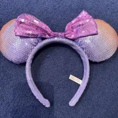 パープルスパンコール　カチューシャ