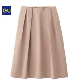 GU イージーグログランフレアスカート Sサイズ ピンク