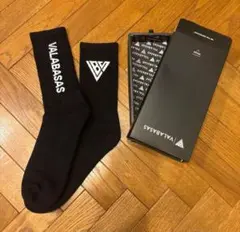 バラバサスvalabasasソックス靴下socksブラックロゴusukdrip