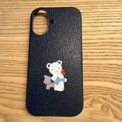familiar iPhone16用ケース ネイビーのサムネイル