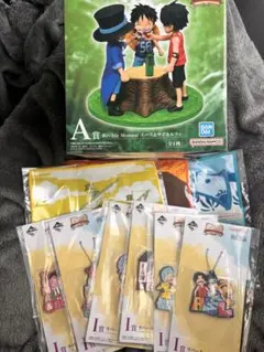 一番くじ ワンピース ドラマティックメモリーズA賞エース＆サボ＆ルフィ下位賞