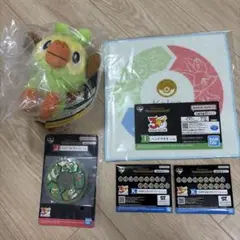 一番くじ ポケモン ぬいぐるみ ハンドタオル ラバーコースター