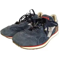 ルーマニア製 DIADORA ディアドラヘリテージ　エキップ 27cm ネイビーのサムネイル
