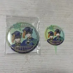 ブルーロック SMILEBASECAFE キョンシー 潔世一 糸師凛 缶バッジ