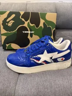 A BATHING APE BAPE STA シャーク ブルーのサムネイル