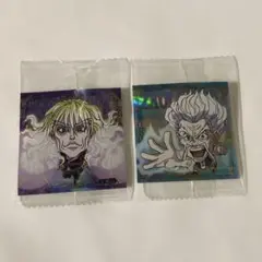 HUNTER×HUNTERシール×ウエハースvol ８ シルバ•ゼノ２枚セット