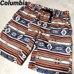 Columbia コロンビア ショートパンツ 水陸両用 ネイティブ柄 Lのサムネイル