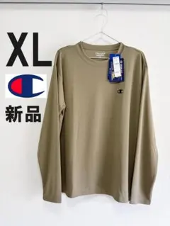 新品チャンピオン長袖Tシャツスポーツウェアロングシャツ無地メンズ速乾UVカット