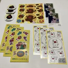 【非売品】 NHK ばけばけノベルティ　ステッカー、シール　５種類　合計１５枚