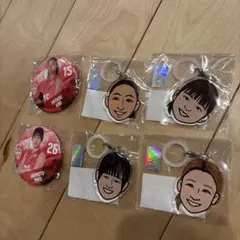 モバガチャ バレーボール女子日本代表 第1弾 缶バッジ　アクリルマーカー コンプ バレーボール女子日本代表 缶バッジ アクリルマーカー コンプリート