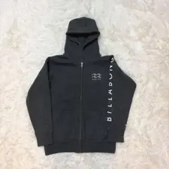 【訳あり】ビラボン BILLABONG ジップパーカー 150 チャコールグレー