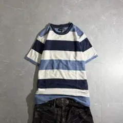 semantic design striped s/s heather y2kのサムネイル