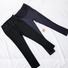 【2本セット】マタニティパンツ M スキニー ELFIN DOLL 伸縮性◎