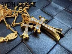 ネックレス 古代エジプト クロス ラグジュアリー ゴールド チェーン