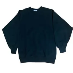 80’s Hanes 無地スウェット ブラック Lサイズ アメリカ製