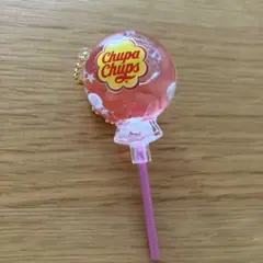 Chupa Chups チュッパチャプス キーホルダー　オイル　ピンク