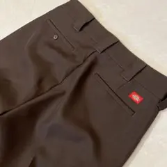 ディッキーズ フレアパンツ L ブラウン センタープレス 美品のサムネイル