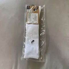 バレーボール アシックス 白 ハイソックス Mサイズ